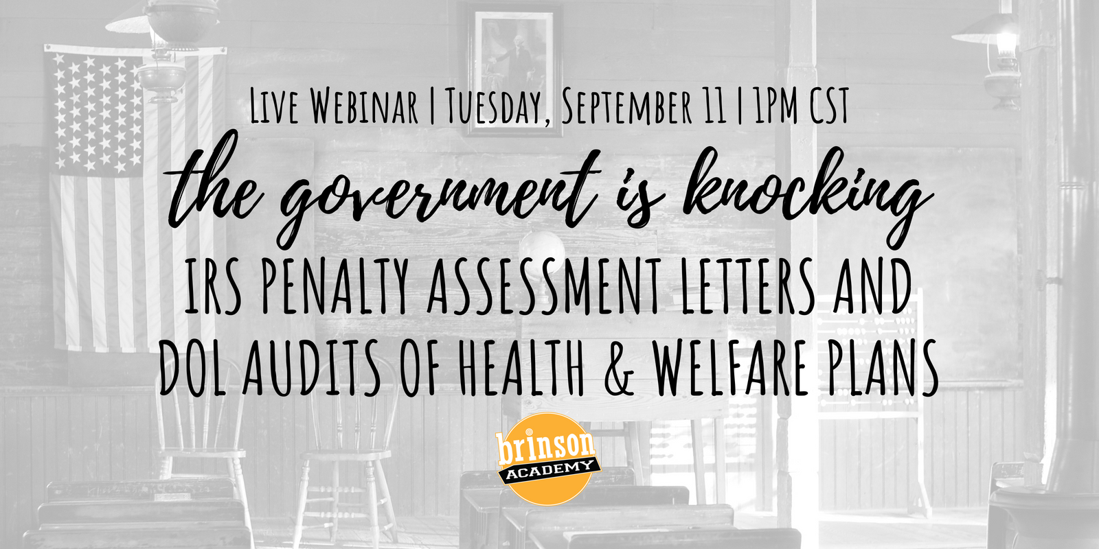 Live Webinar | The Government Is Knocking: IRS Penalty Assessment ...